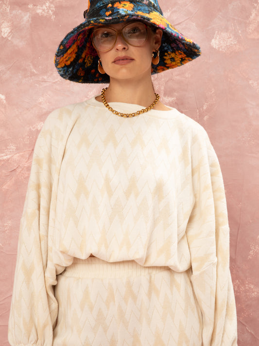 Balloo Knited Top - Beige