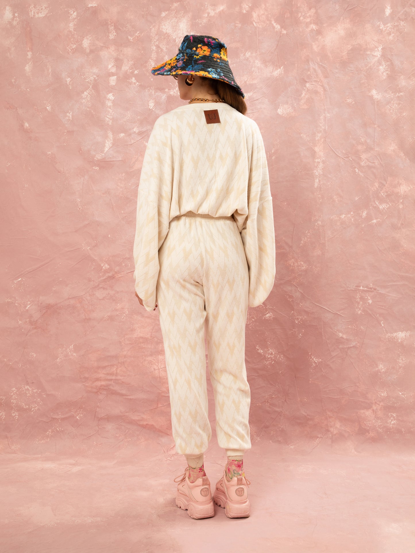 Knitted Pants - Beige