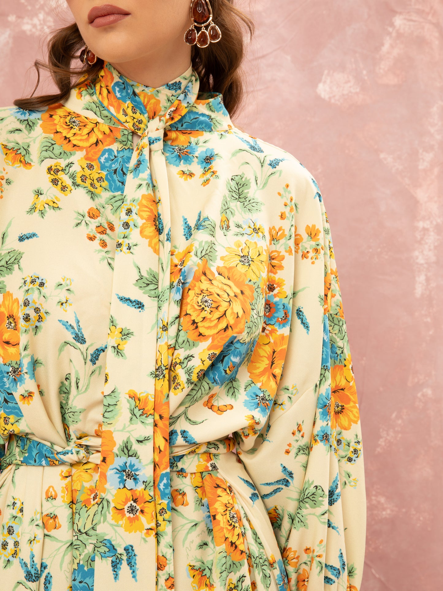 Kaftan Dress - Cream Tapetsaria
