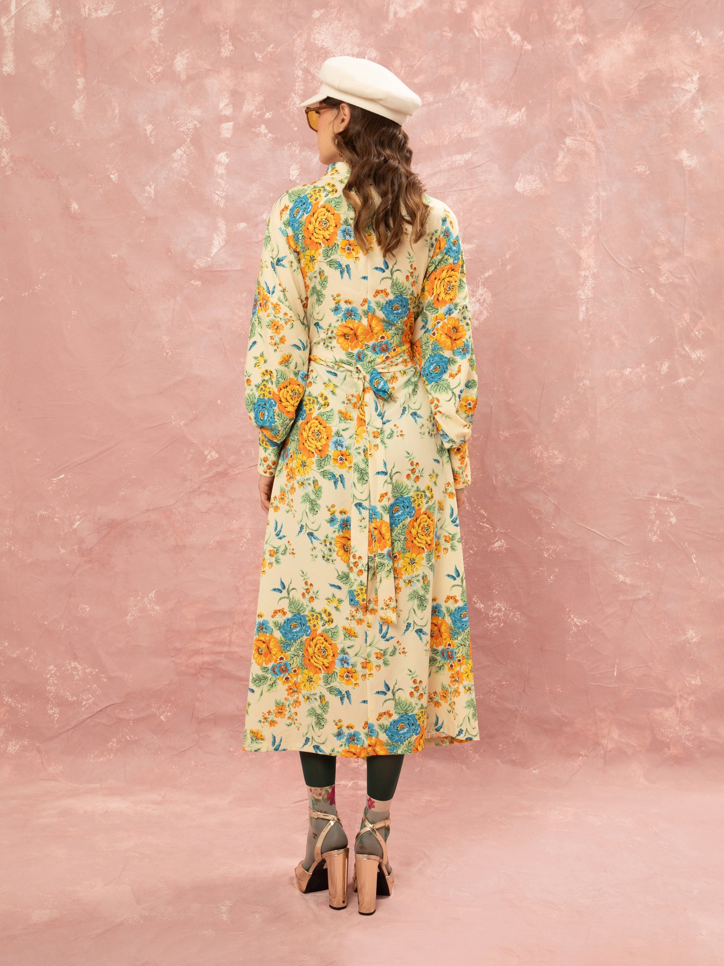 Kaftan Dress - Cream Tapetsaria