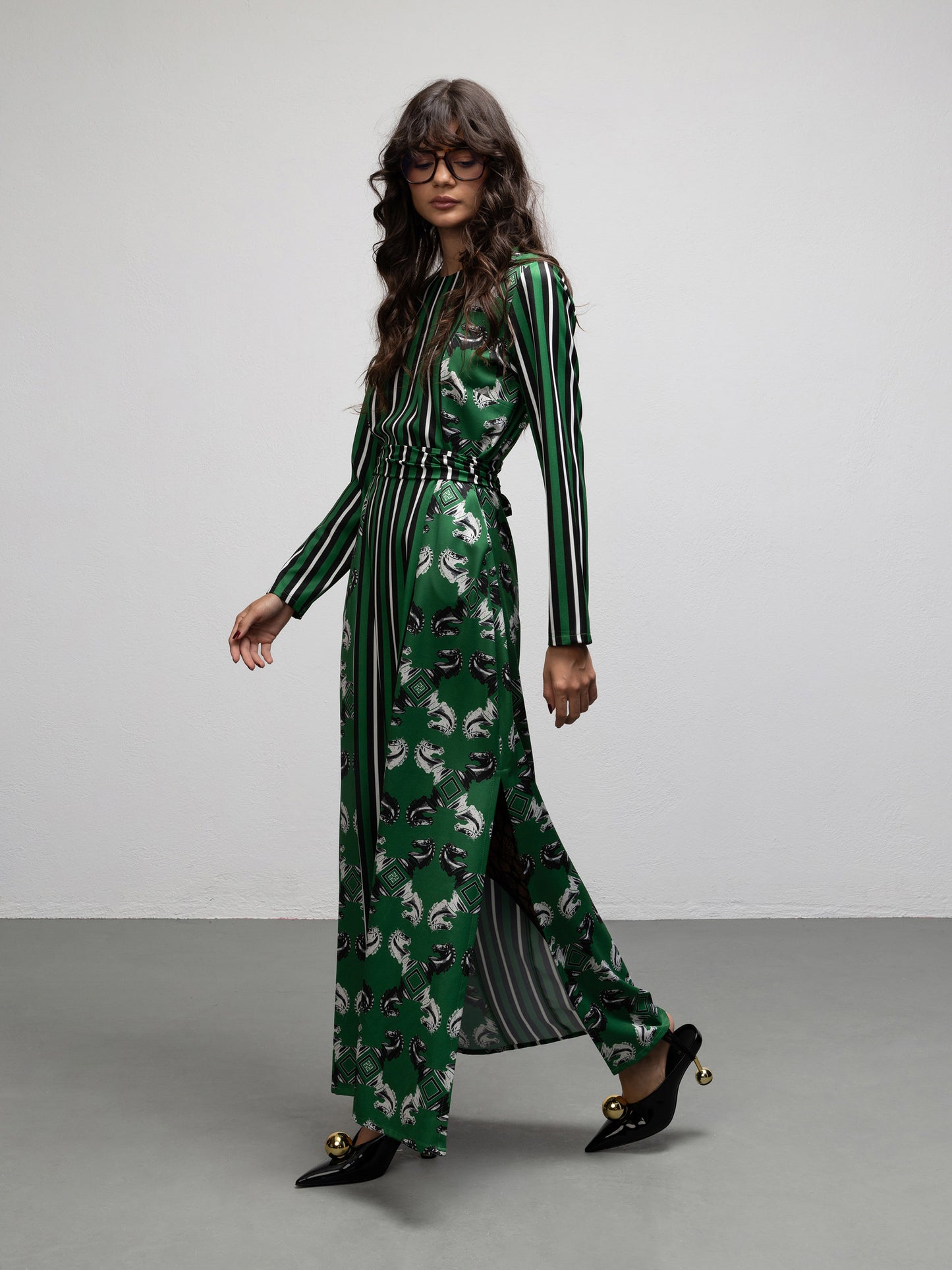 Talitha Long Sleeve Maxi Dress