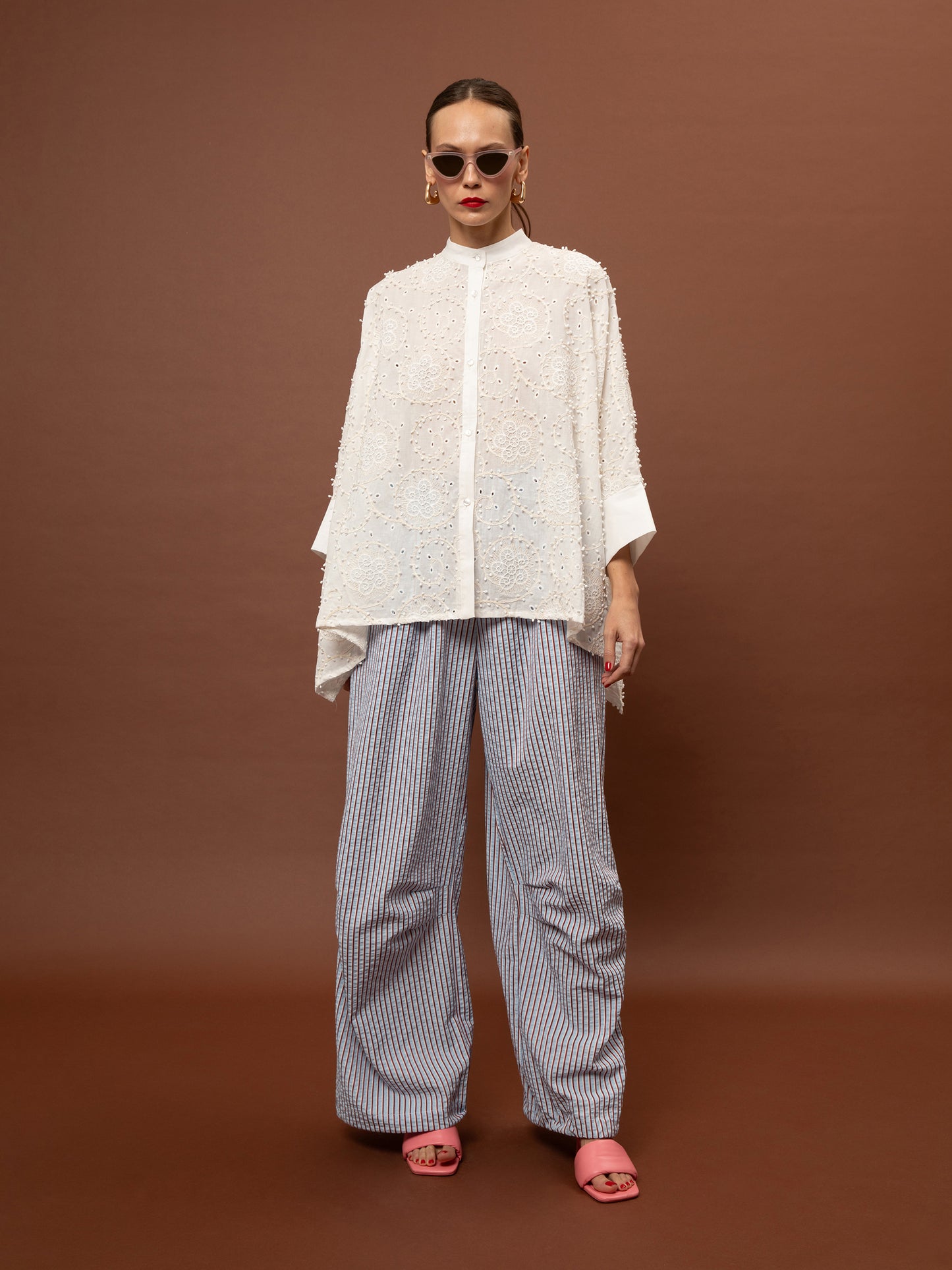 Parachute Striped Pants