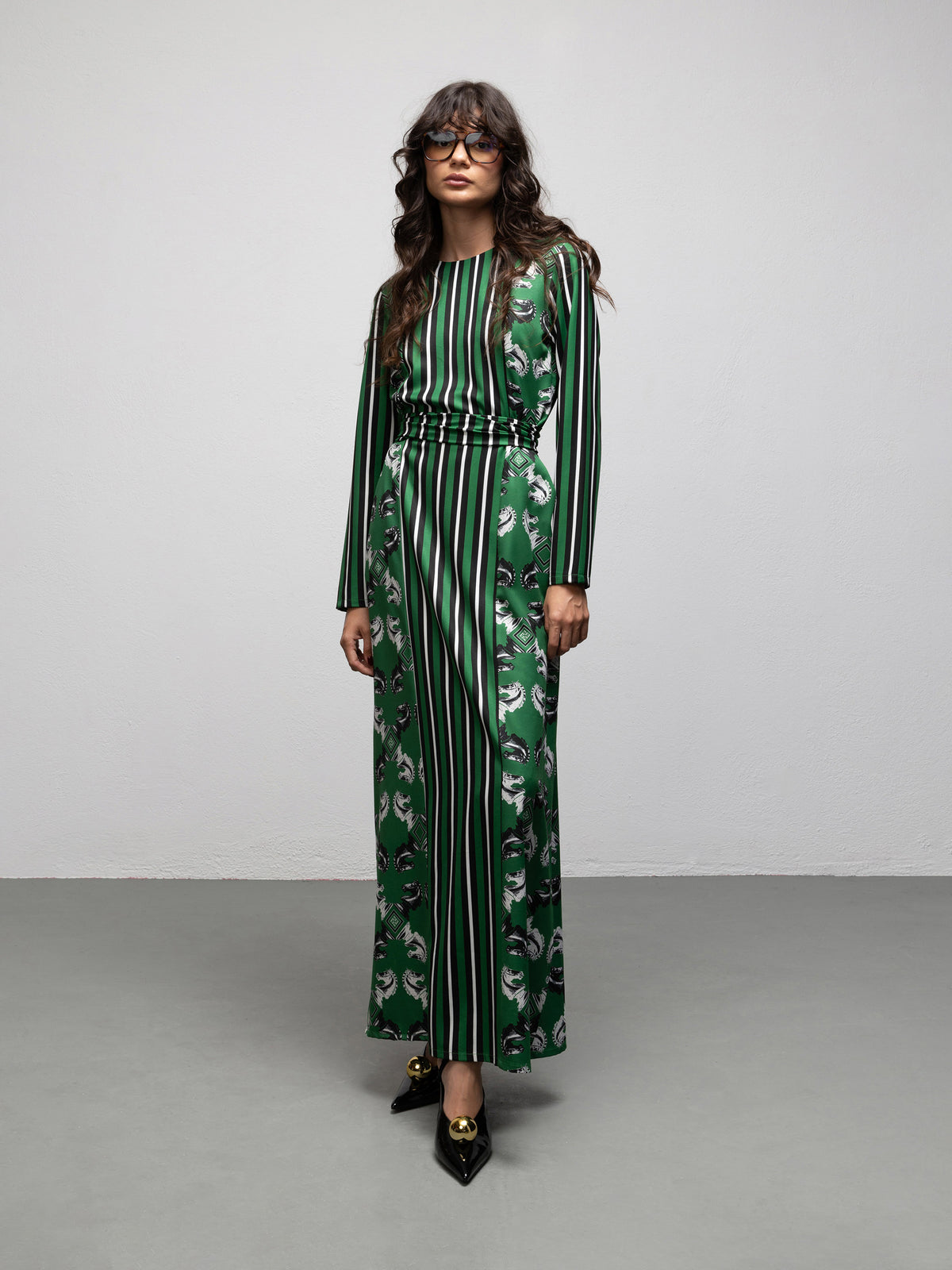 Talitha Long Sleeve Maxi Dress
