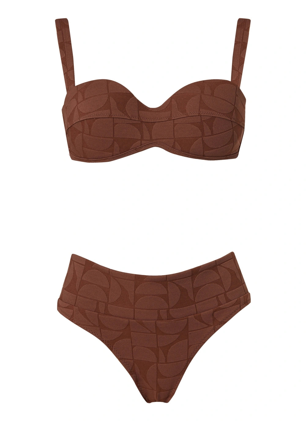 Zoey Coffee Jacquard