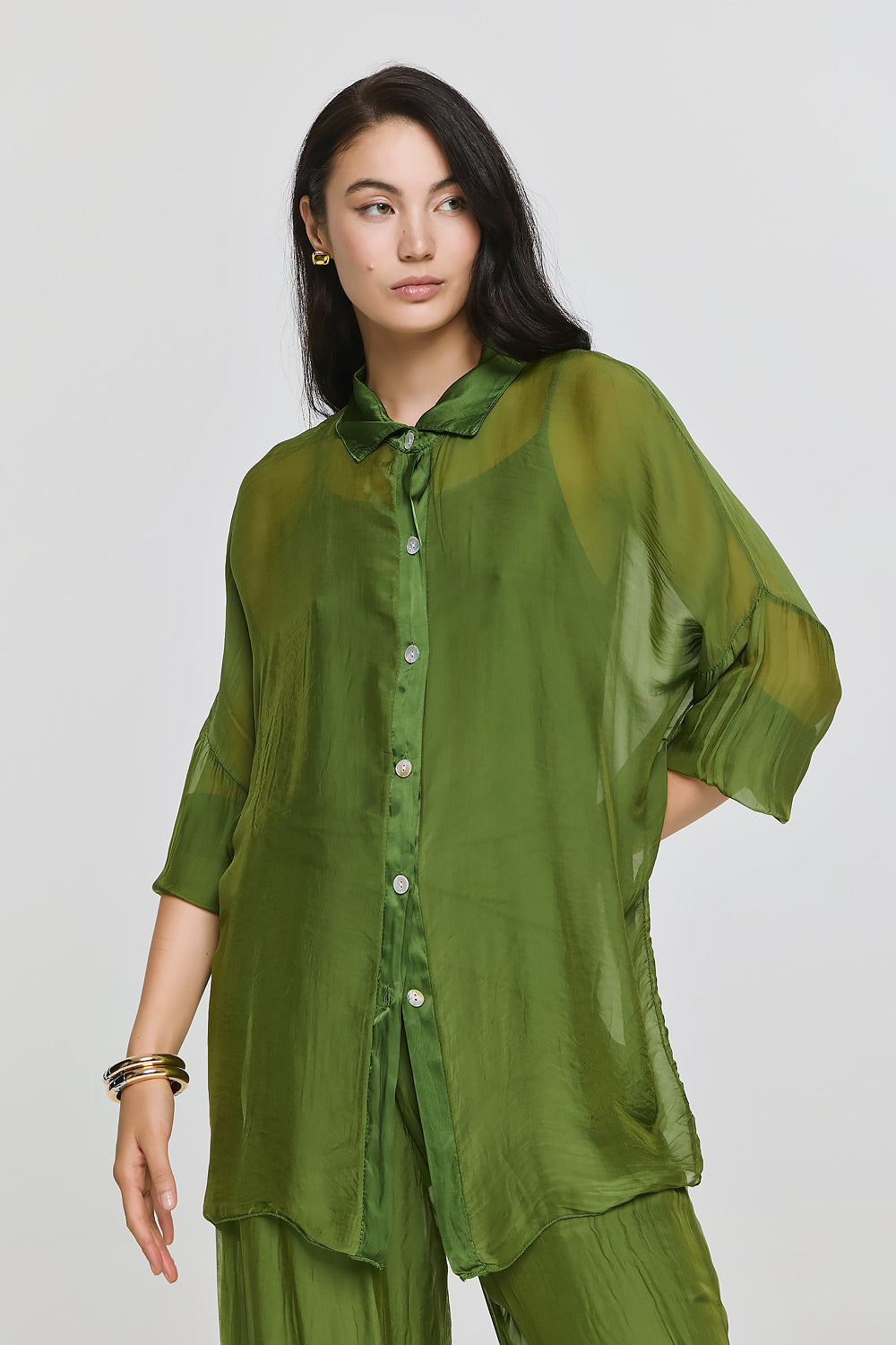 Alkyoni Shirt - Green