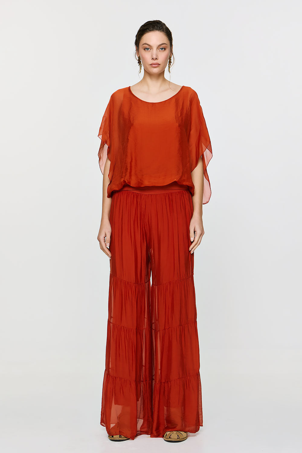 Antigone Pant - Burnt Orange