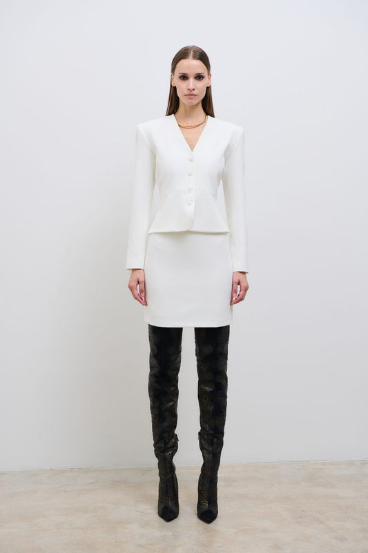 Aurora Skirt White