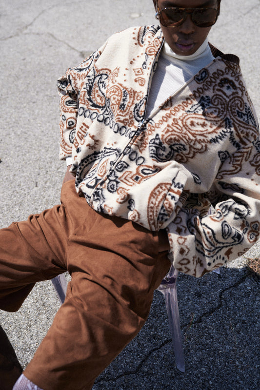 Bandana Bomber Jacket
