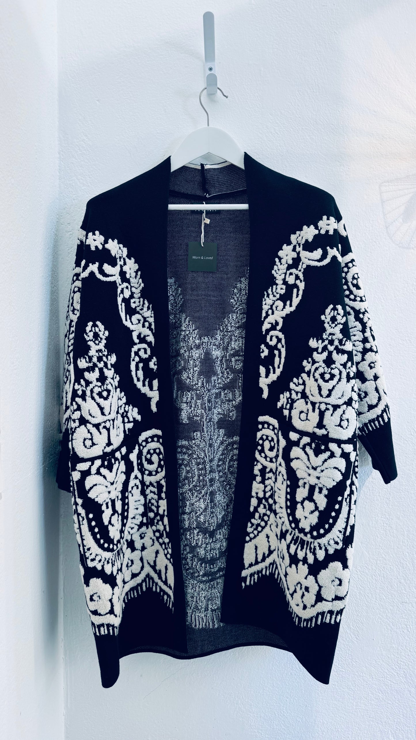 Black & White Cardigan