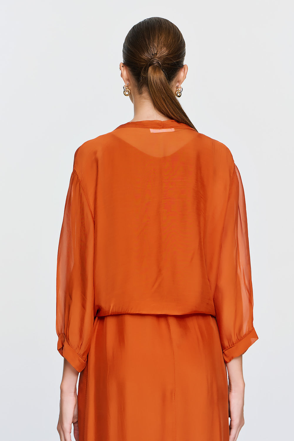 Chloe Top - Burnt Orange