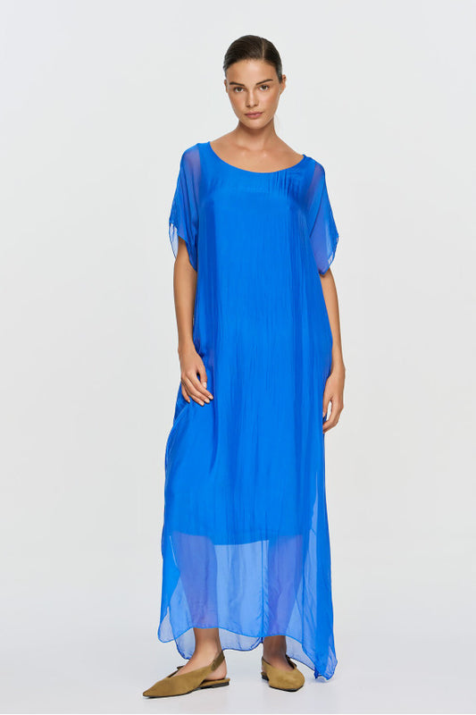 Clio Dress - Blue Royal