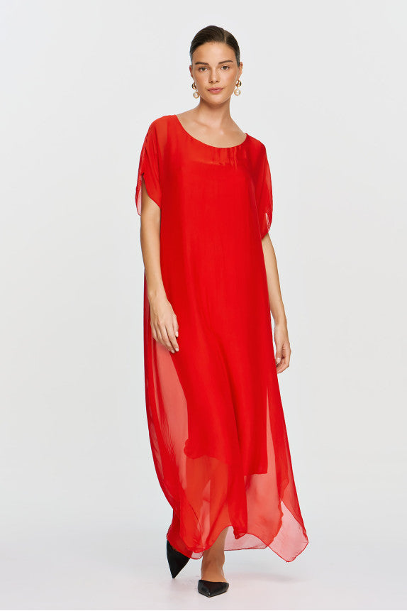Clio Dress - Red