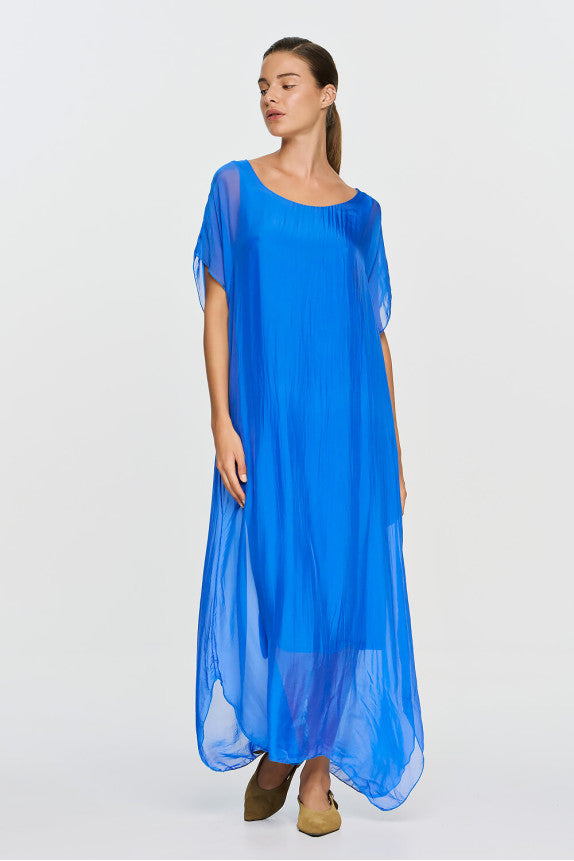 Clio Dress - Blue Royal