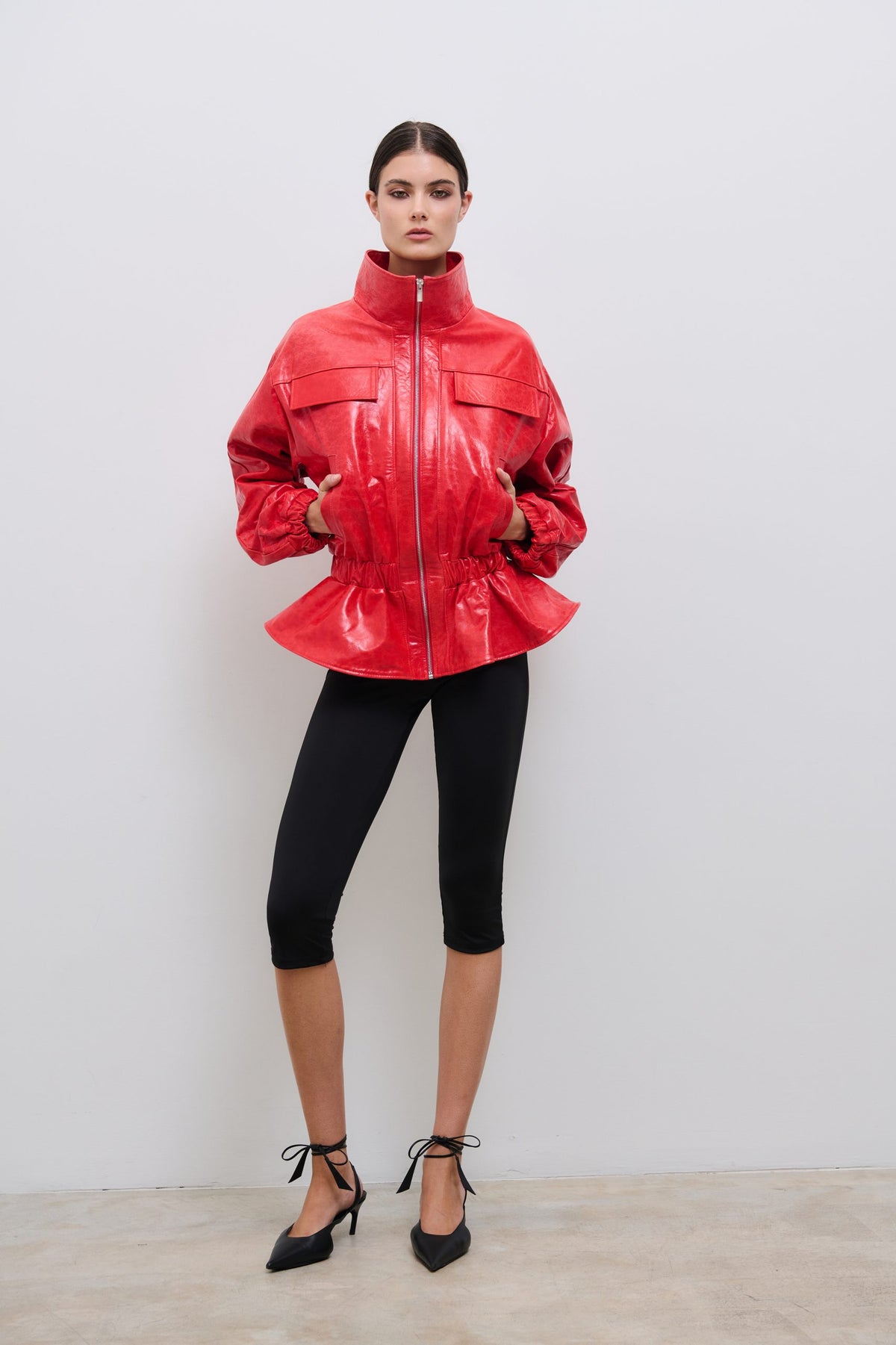 Carnation Leather Jacket