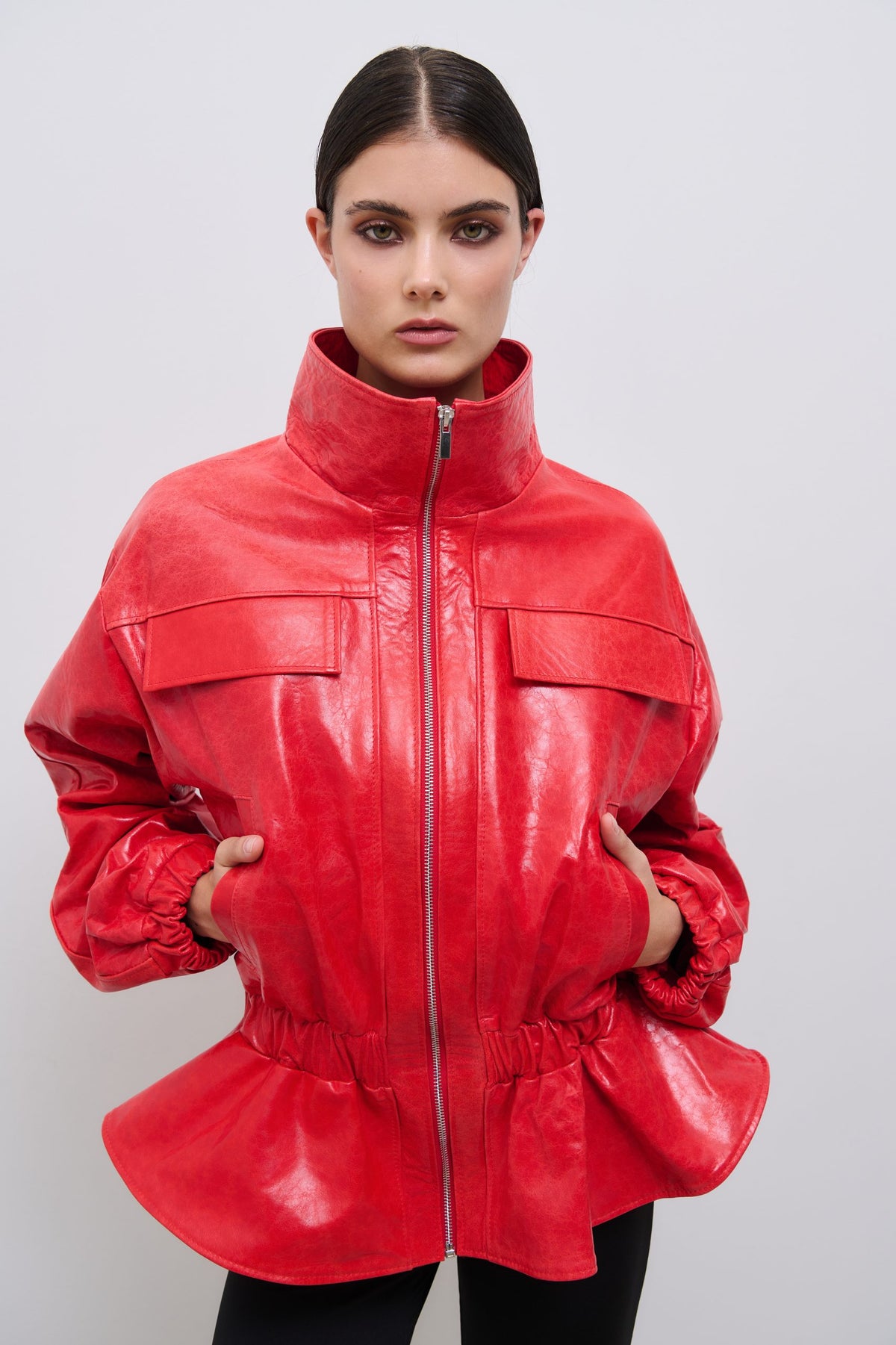 Carnation Leather Jacket