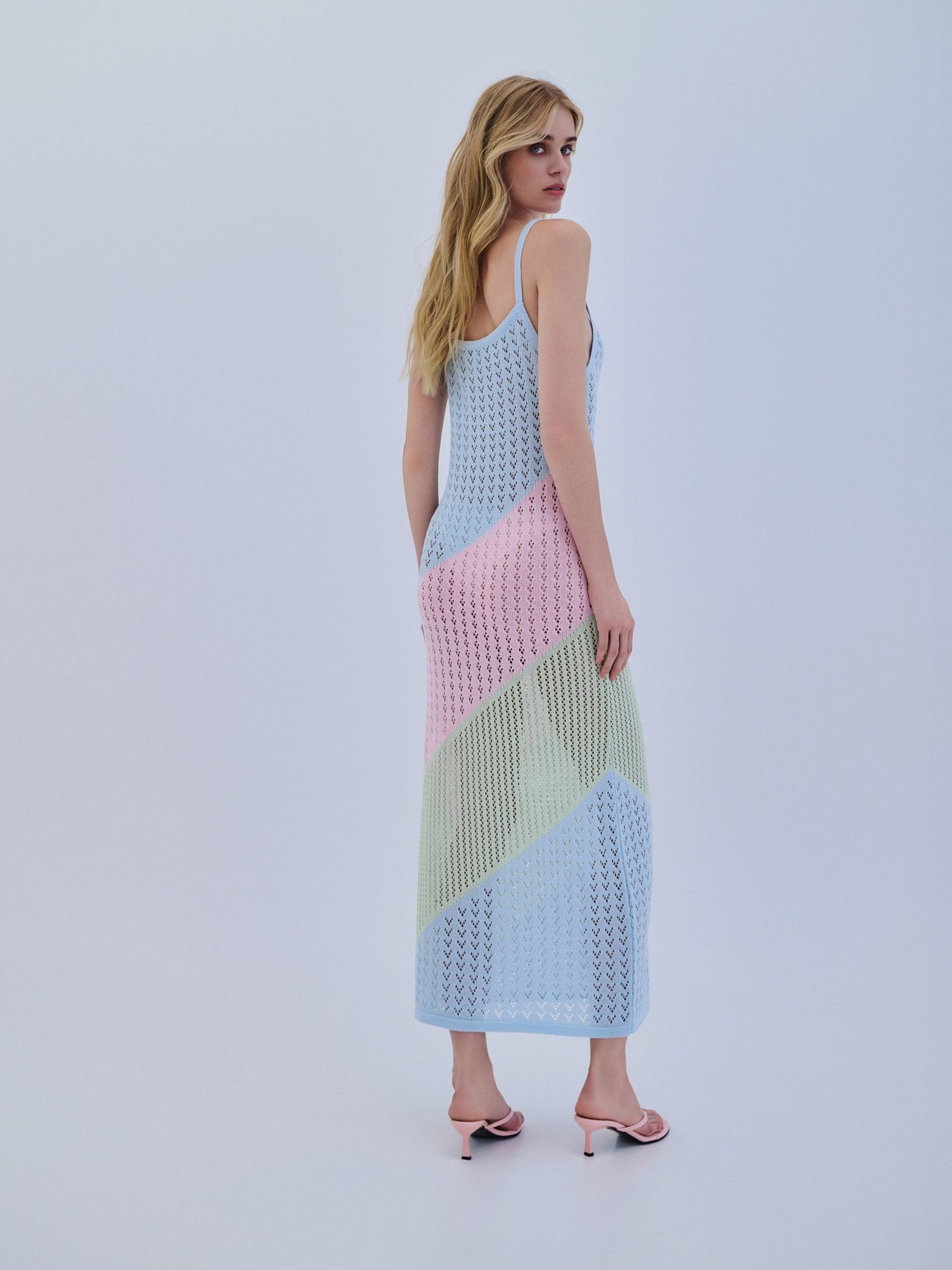 Dress Maxi Tricolor