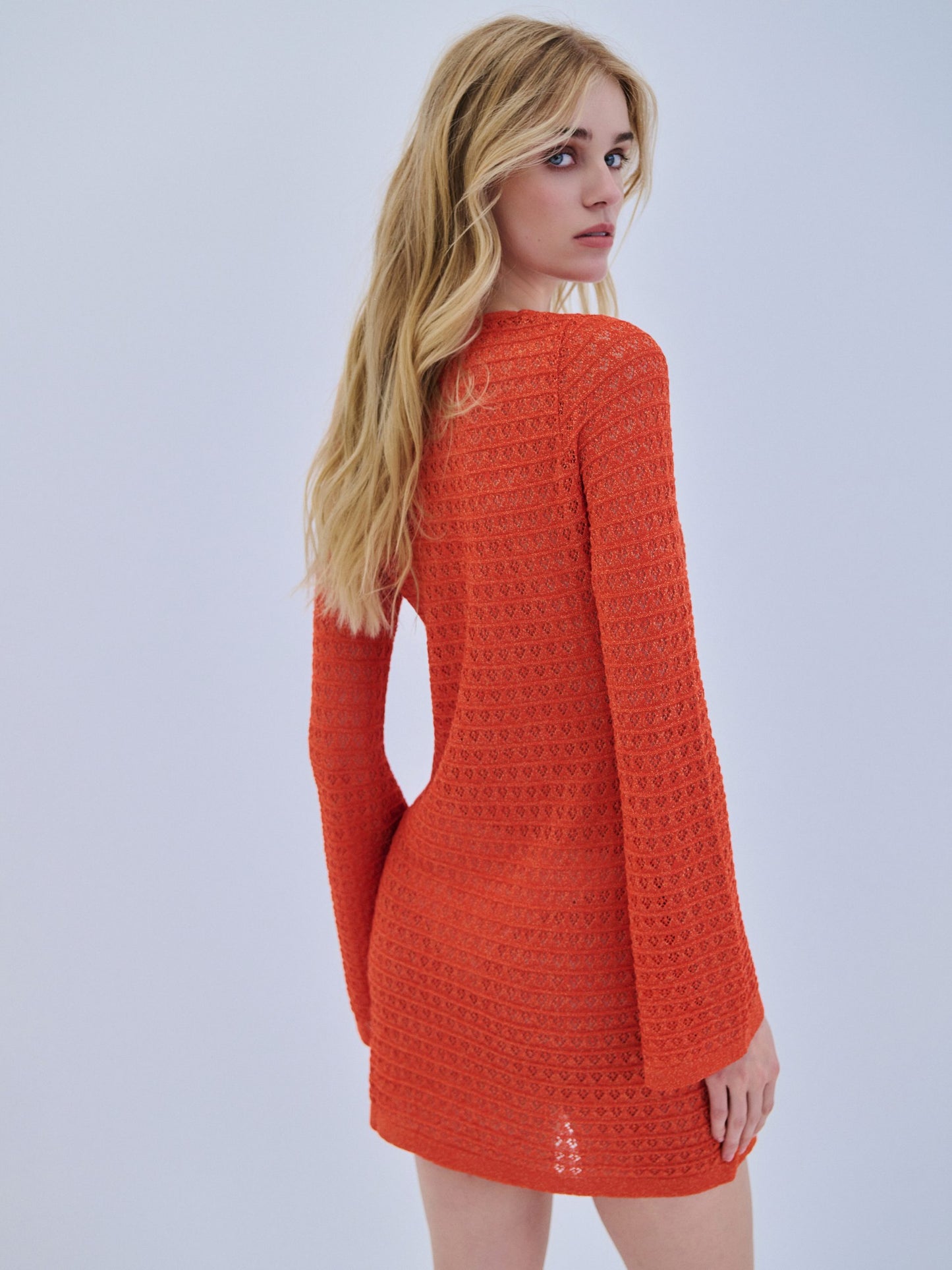 Dress Maxi Lurex Ring Mini