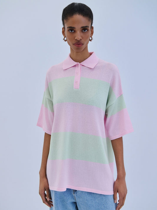 Blouse Polo Two one - Pink