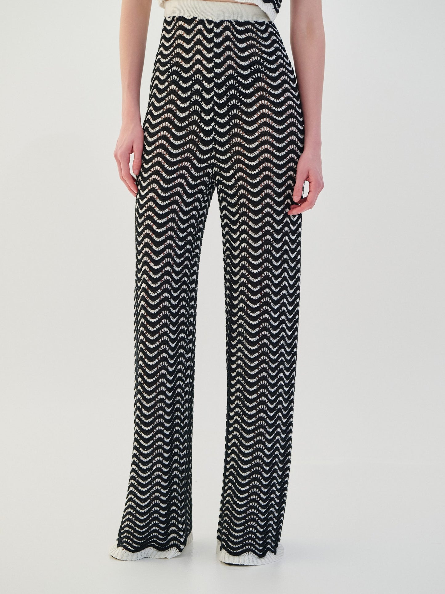 Pants Two-Tone B&W