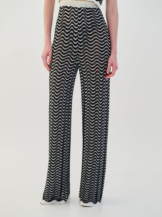 Pants Two-Tone B&W