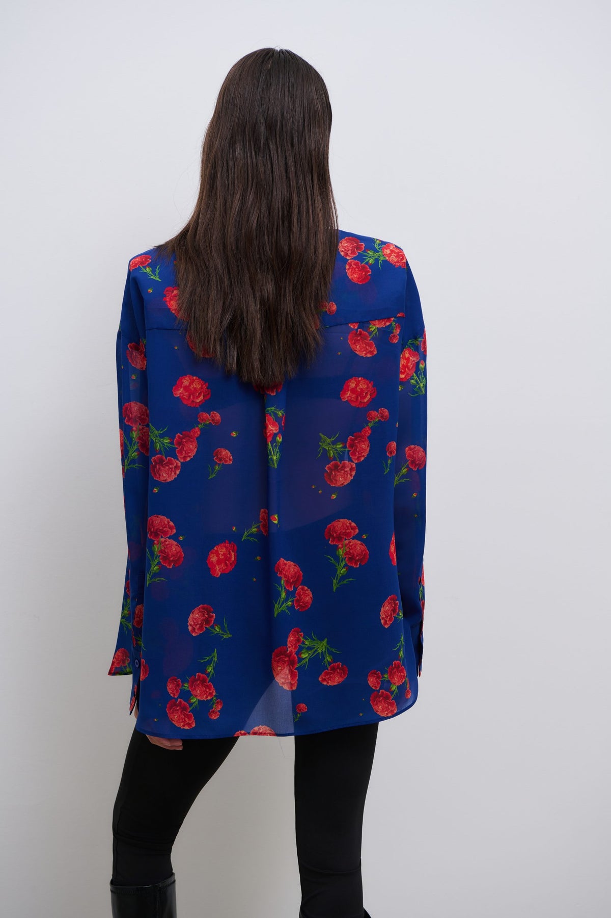 Carnation Dream Shirt Blue