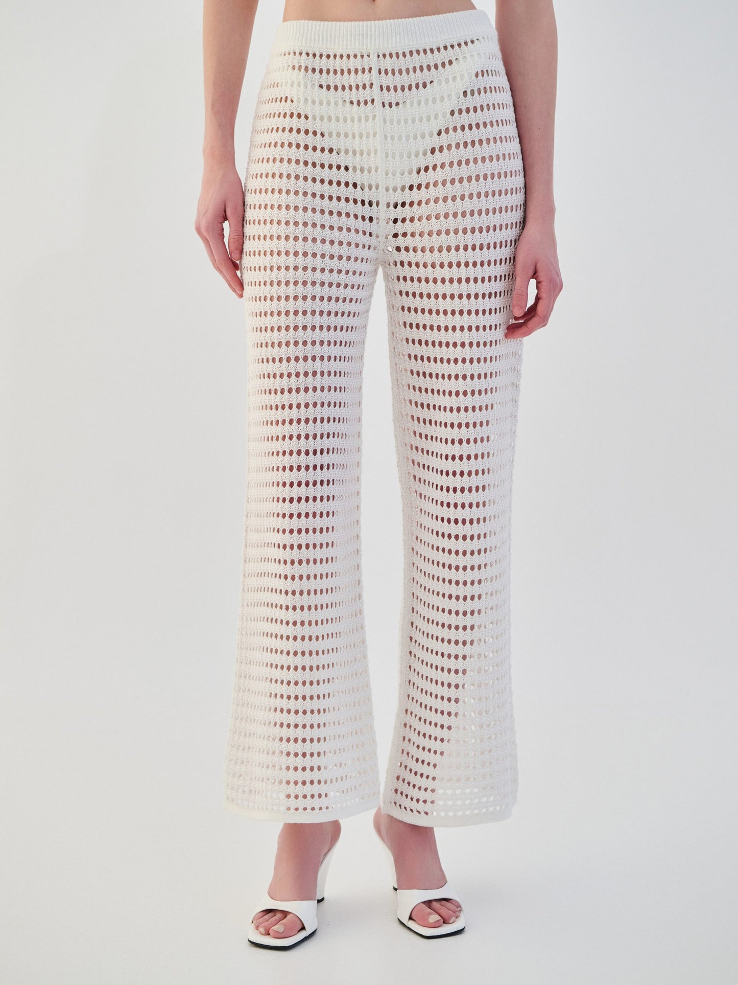 Pants Net - White