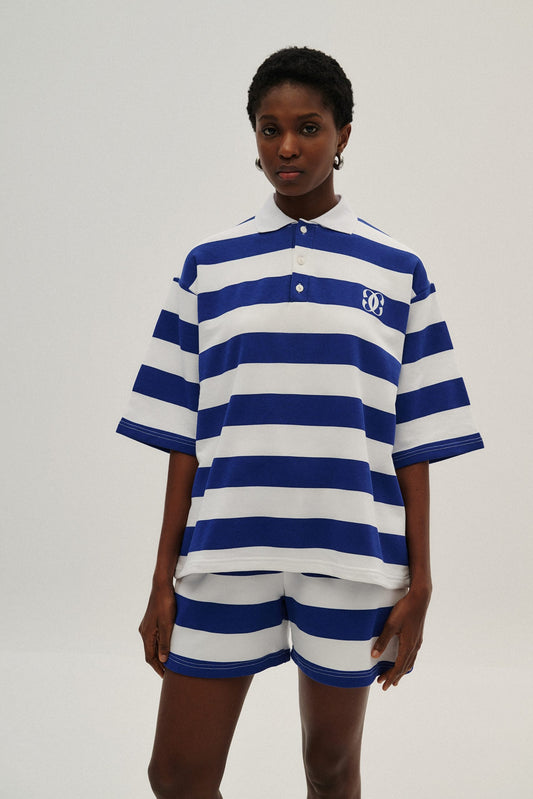 Blouse Polo Striped