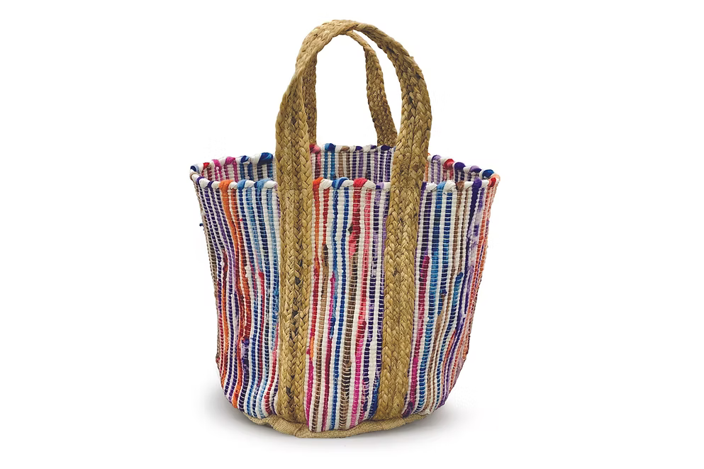 Beach Bag Cotton Multicolor
