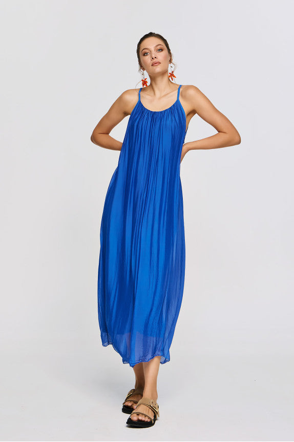 Dione Dress - Blue Royal