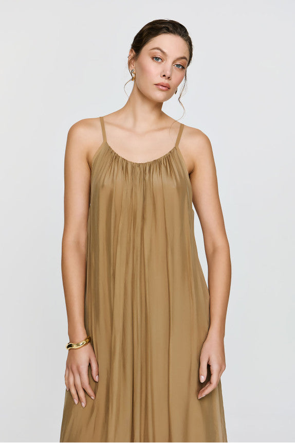 Dione Dress - Camel