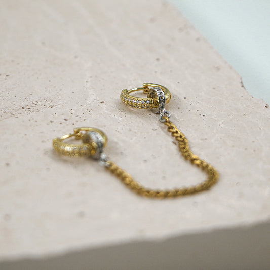 #0126-54 Double Earring