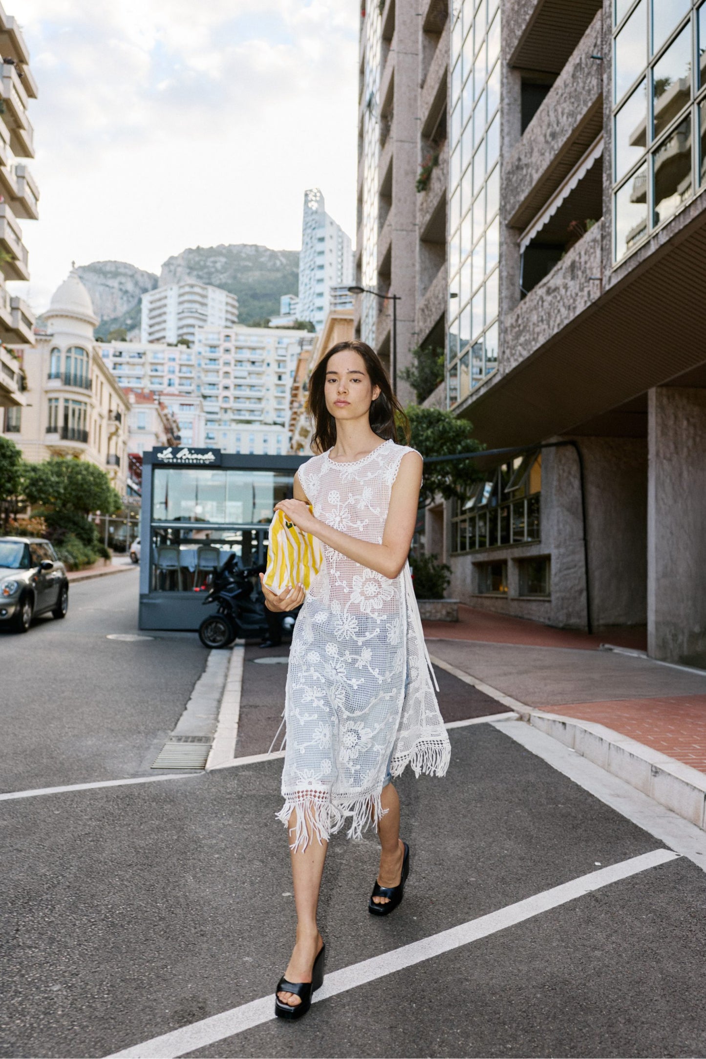 Crochet Top/Dress - White