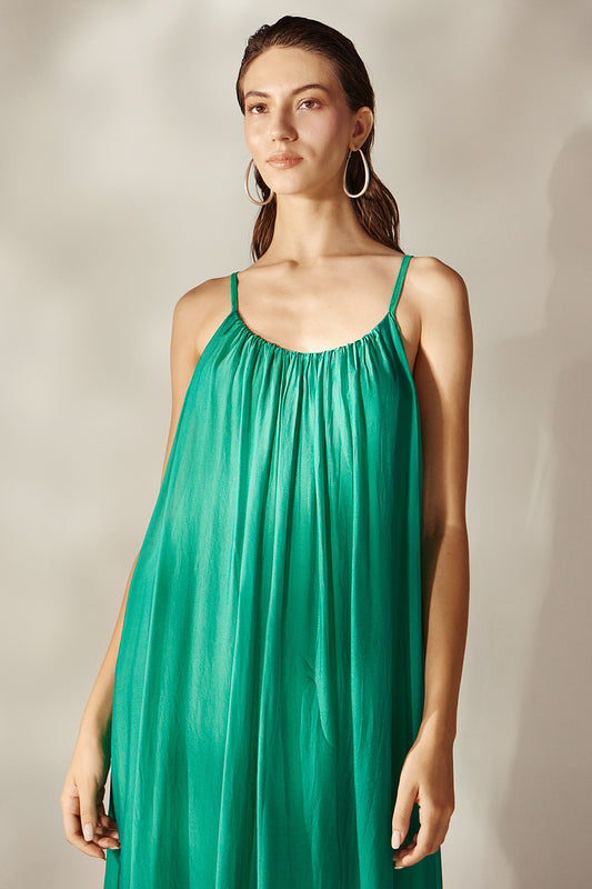 Dione Dress - Emerald