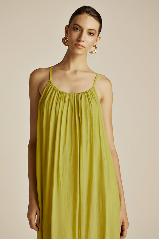 Dione Dress - Lime