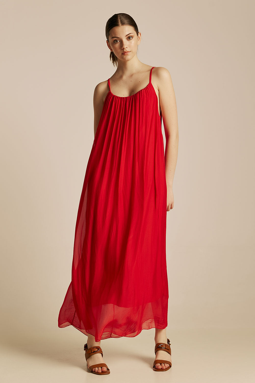 Dione Dress - Red