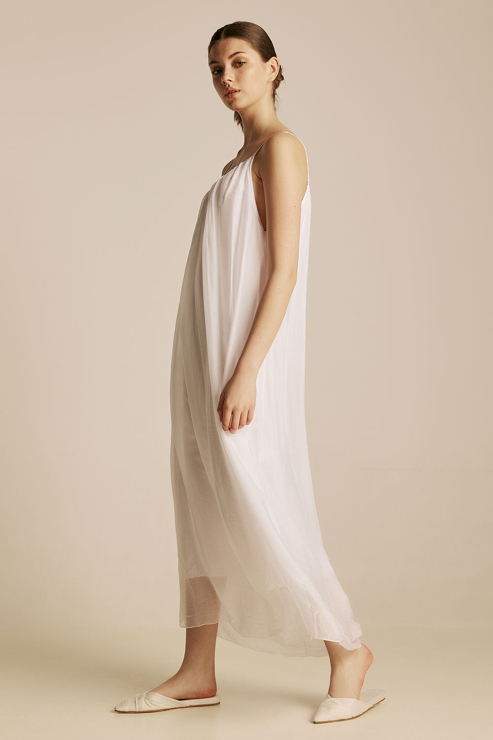 Dione Dress - White