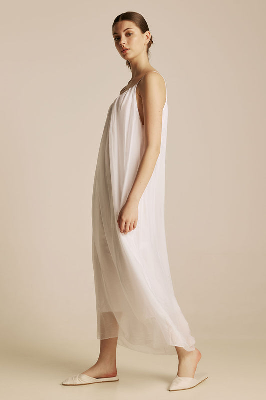 Dione Dress - White