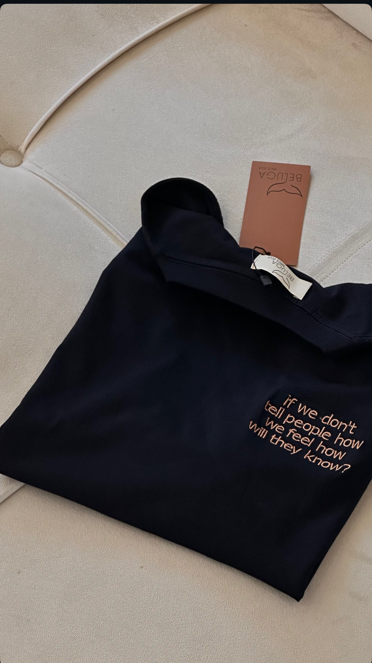 Feelings T-shirt - Μαύρο