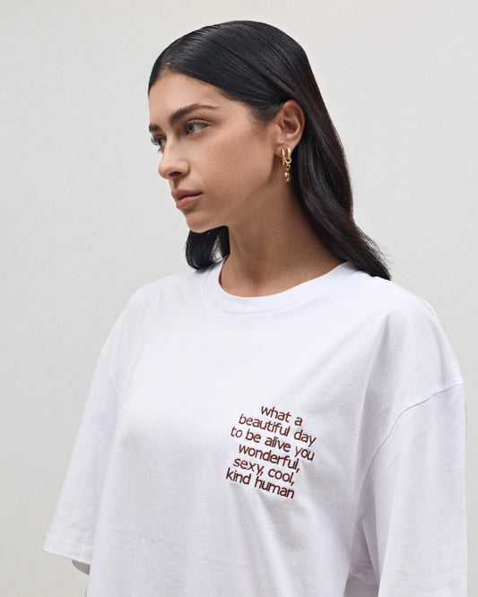 Feelings T-shirt - White