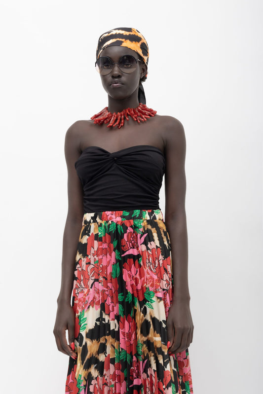 Kika Floral Tiger Skirt