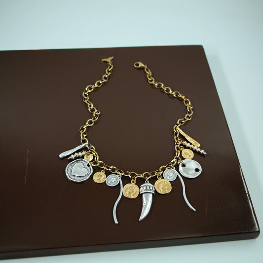 #0123-104 Coins Necklace