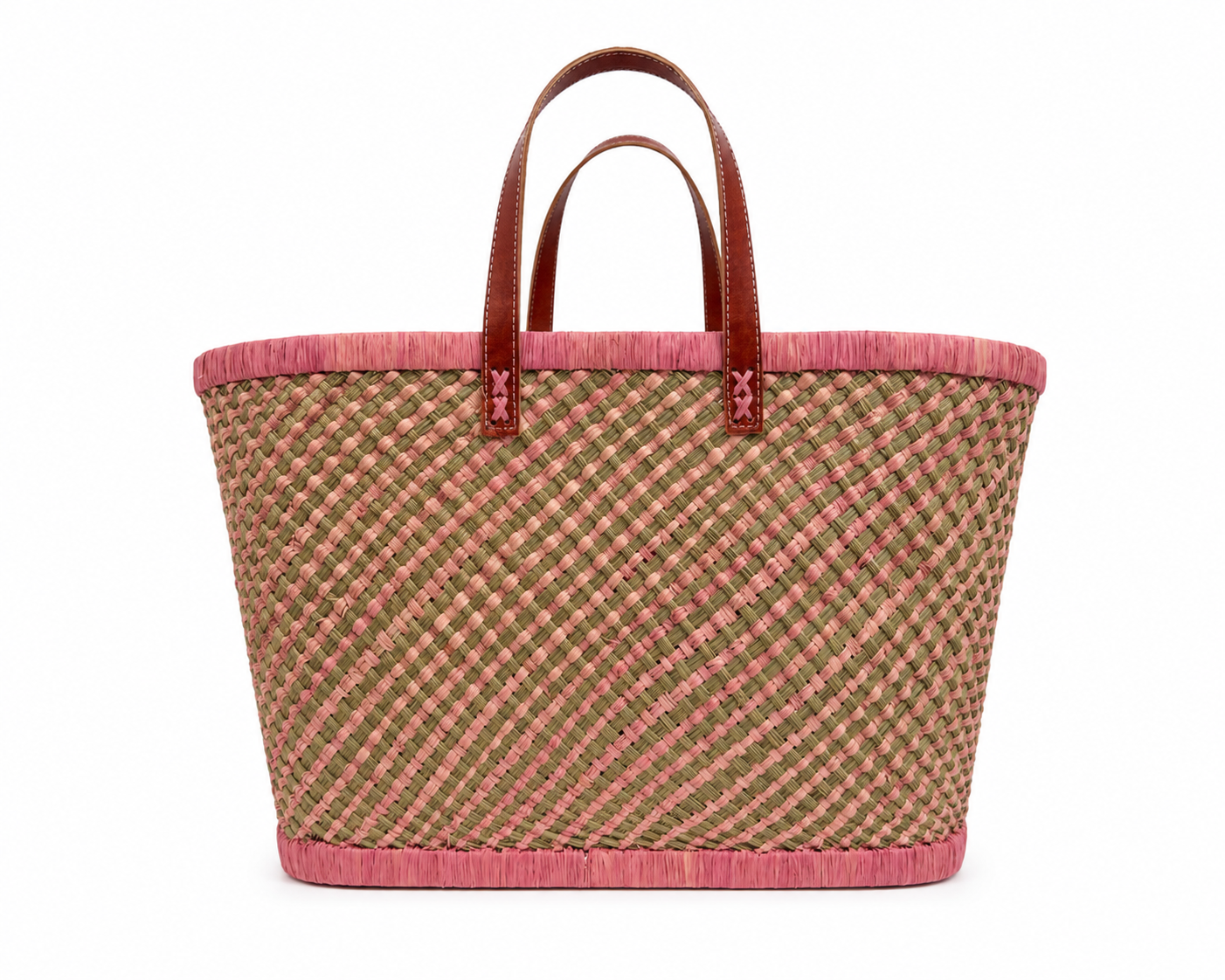 Madagascar Haravola Tote Bag - Pink