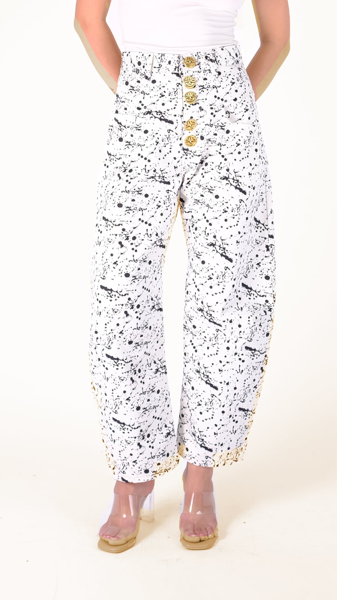 Mary Off - White Brushed