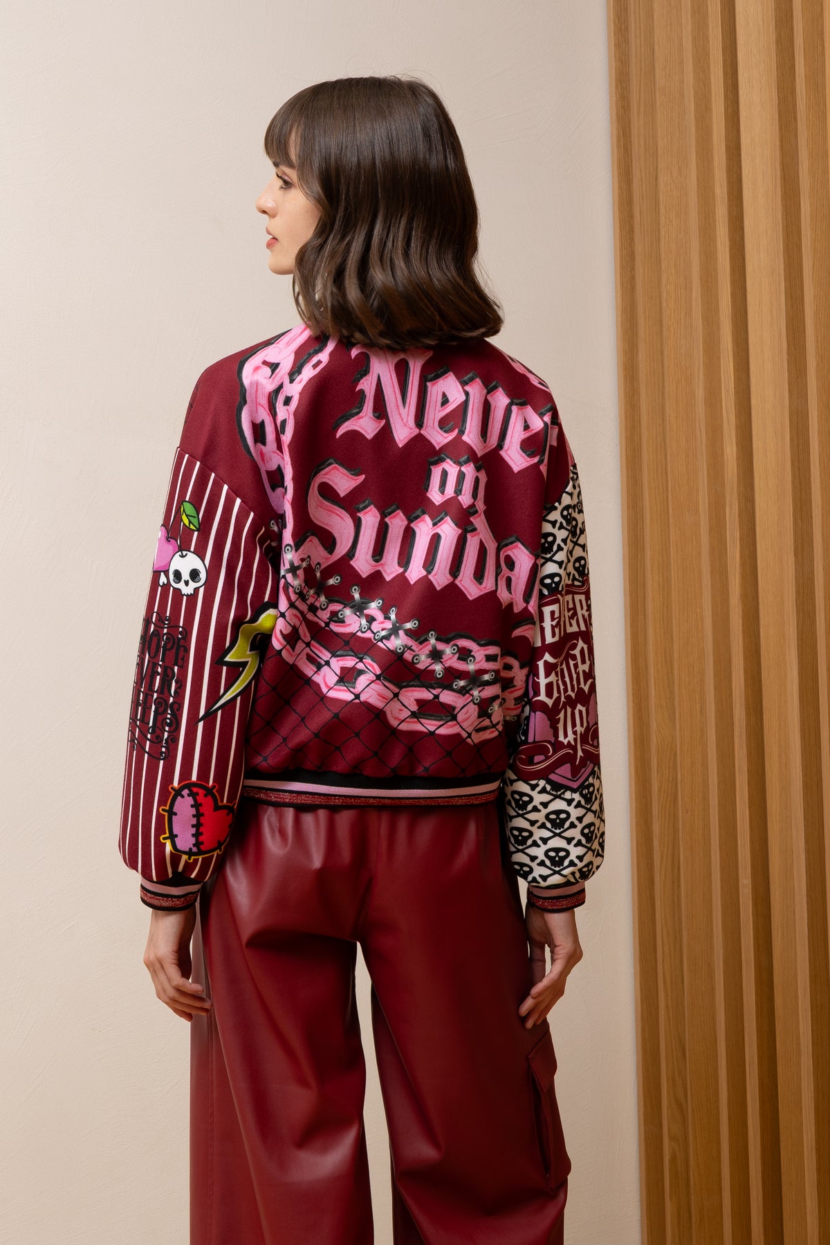 Never On Sunday The Brand - Funky Devil Bomber