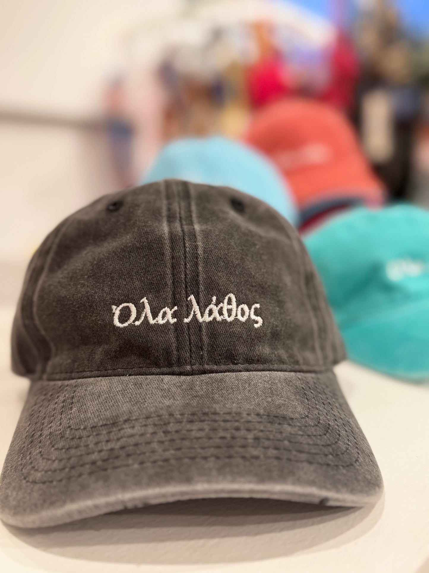 #Ola Lathos Unisex Hat - Blushed Black