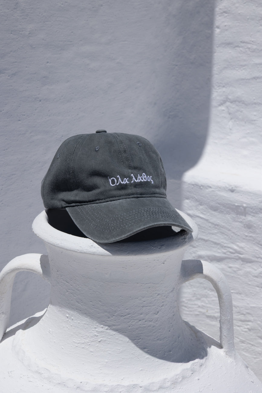 #Ola Lathos Unisex Hat - Light Grey