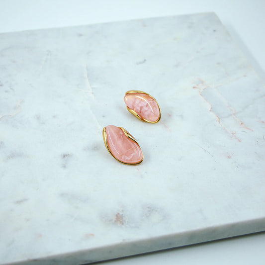 #Ourania Pink Earrings