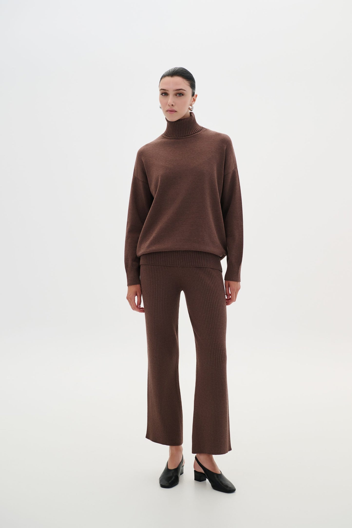 Pants Knitwear - Brown