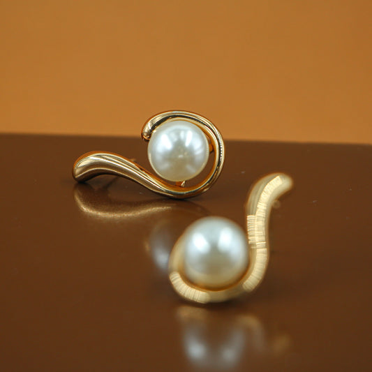Pearl Earrings - #0126-65