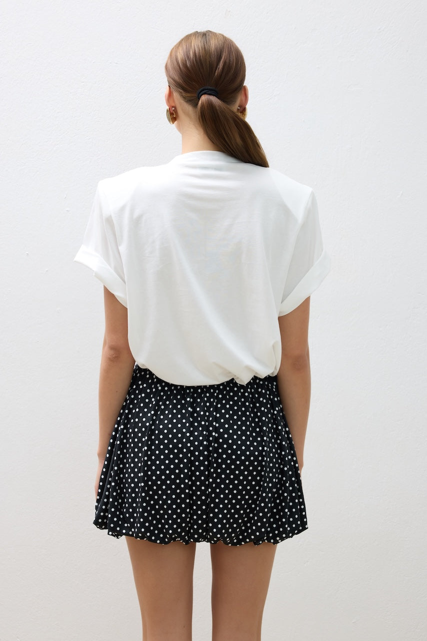 Skirt Mini Balloon Polka Dots